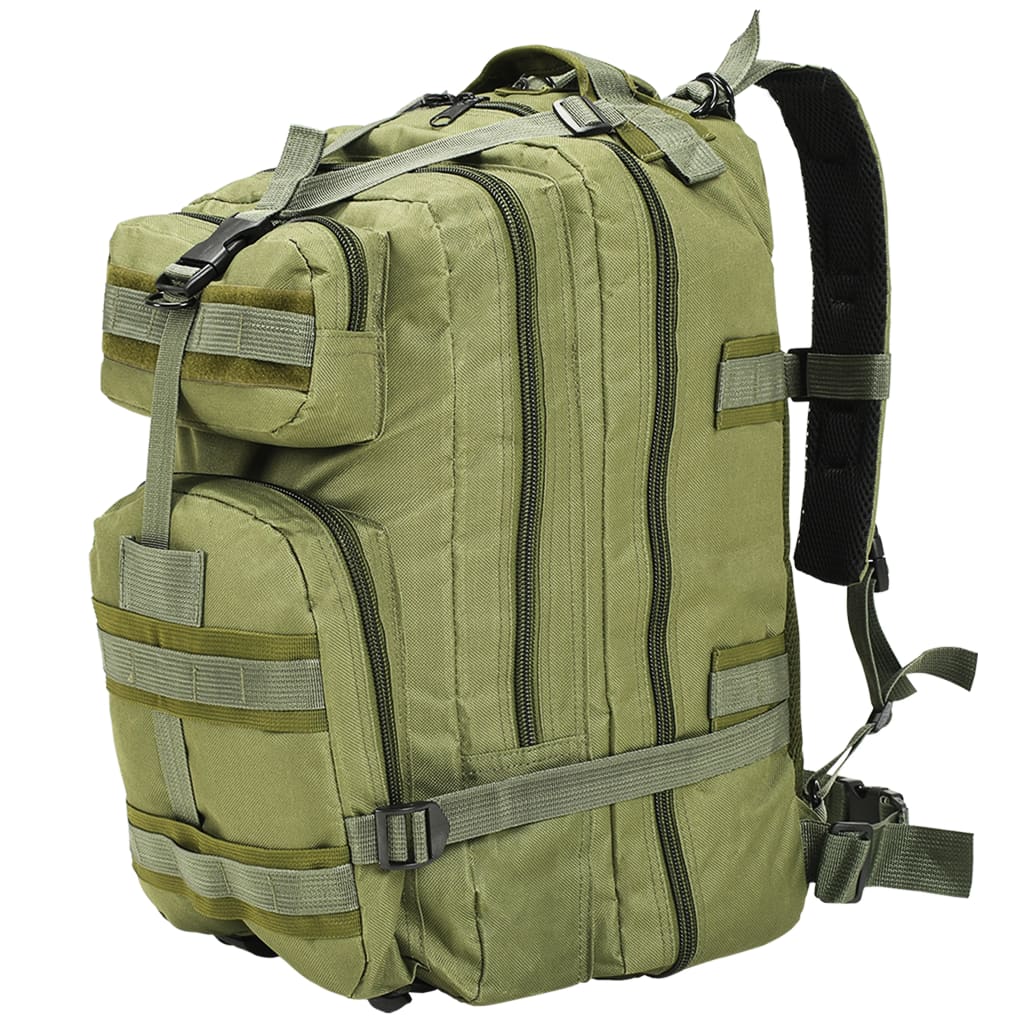 Vidaxl 91382 Rucksack Armee Stil 50 l Olive Green