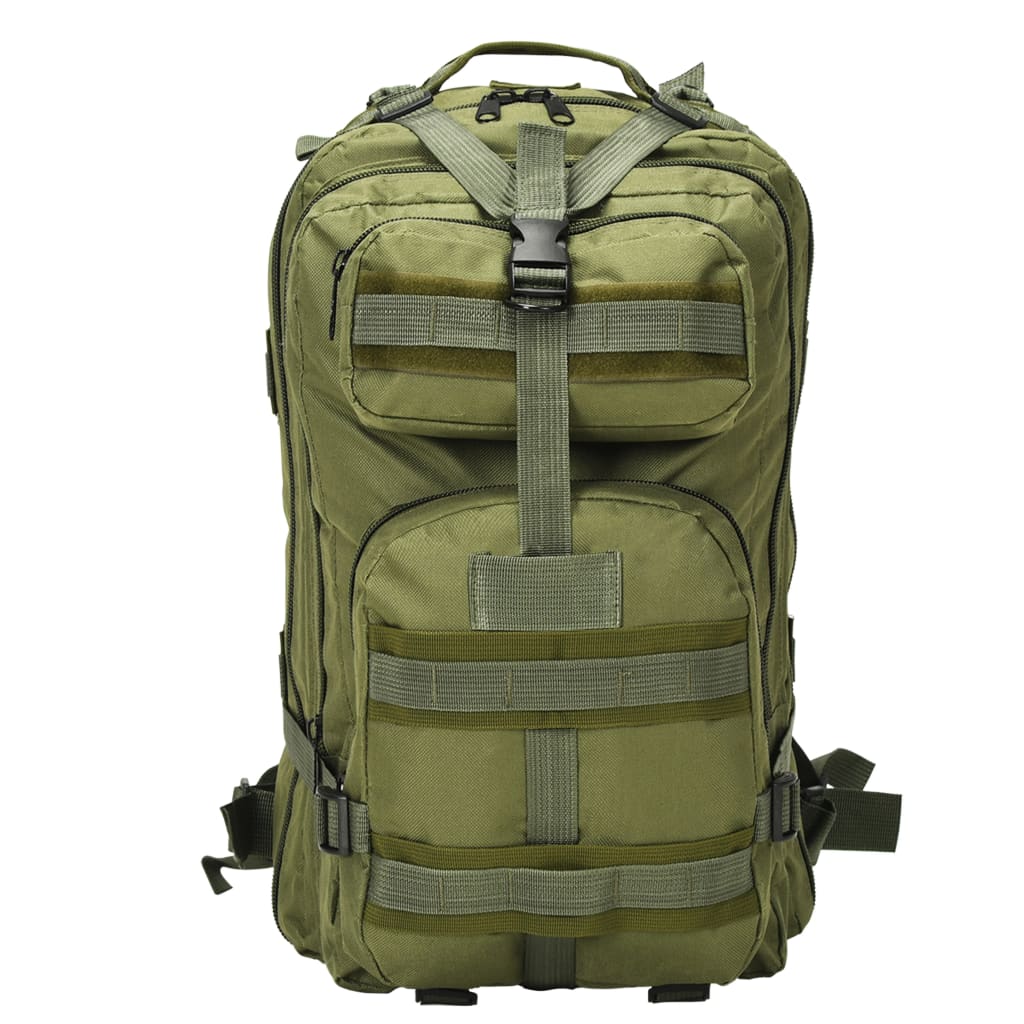 Vidaxl 91382 Rucksack Armee Stil 50 l Olive Green