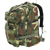 Vidaxl Mochila Estilo del ejército 50 L Camuflaje