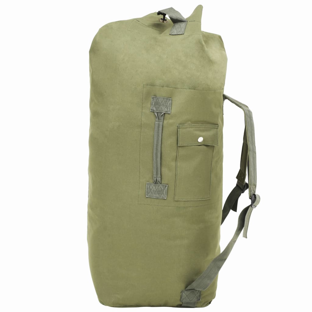 Vidaxl Sports Sac Style Army 85 L Olive vert