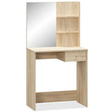Vidaxl kaptafel 75x40x141 cm bewerkt hout eikenkleurig