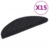 Vidaxl Staps Mants Selbst -Adhesiv 56x17x3 CM Fill Black 15 STS