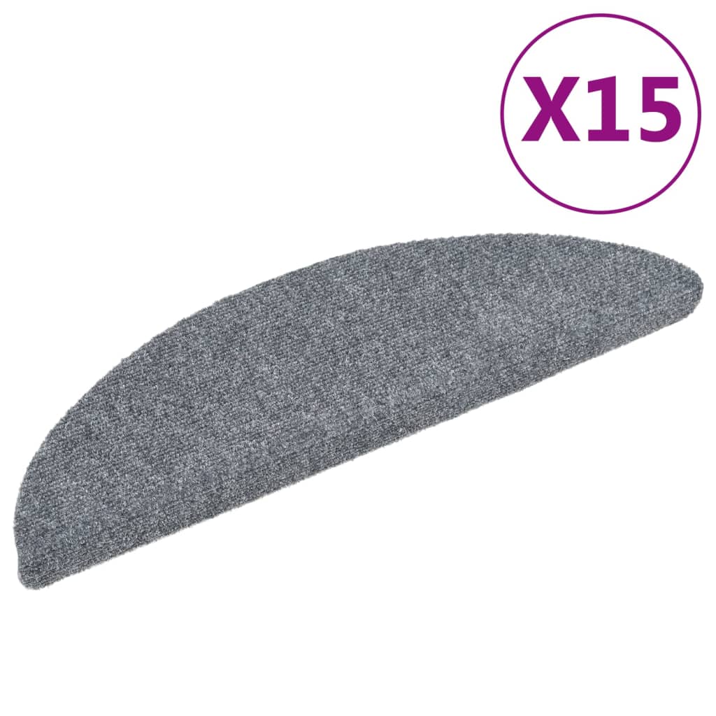 Vidaxl Staps Mants selwer -Aadhesive 56.x17x3 cm huet d'Ligen Grey 15 STS