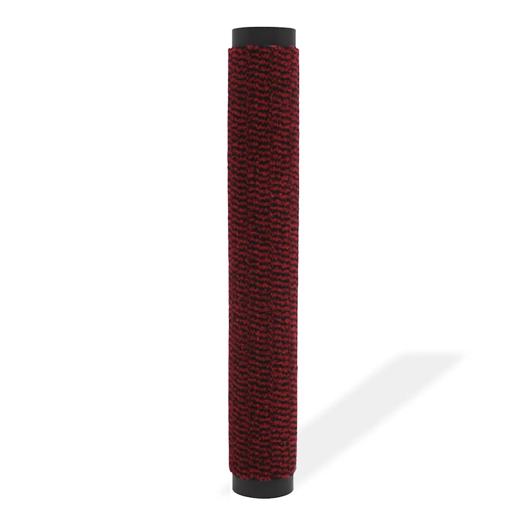 Vidaxl droogloopmat rechthoekig getuft 60x90 cm rood