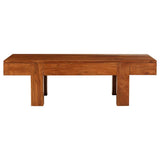 Vidaxl salontafel 100x50x30 cm massief acaciahout met honingafwerking