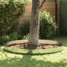 Vidaxl grasboorden 15 st 100x20 cm gegalvaniseerd staal