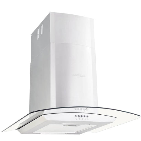 Vidaxl wandafzuigkap 756 m³ u led 60 cm roestvrij staal
