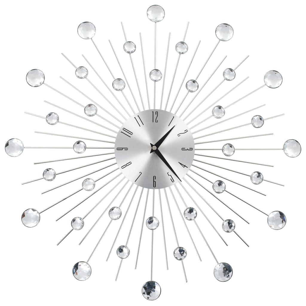 Horloge murale vidaxl avec mécanisme de quartz 50 cm Design moderne