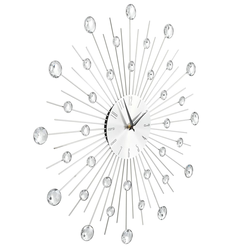 Horloge murale vidaxl avec mécanisme de quartz 50 cm Design moderne