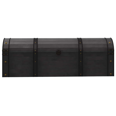 Vidaxl opbergkist vintage stijl 120x30x40 cm massief hout