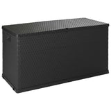 Vidaxl tuinbox 120x56x63 cm polypropeen rattan antracietkleurig