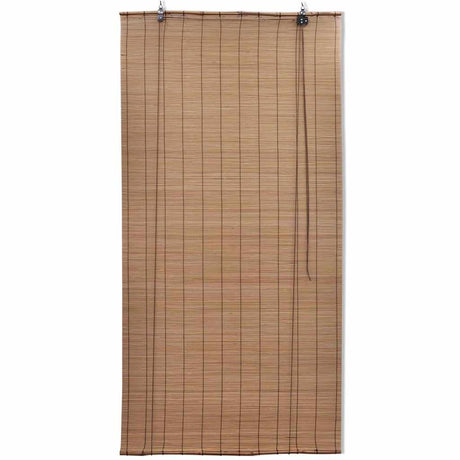 Vidaxl rolgordijn 140x220 cm bamboe bruin