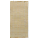 Vidaxl rouleau aveugle 100x220 cm bambou naturel