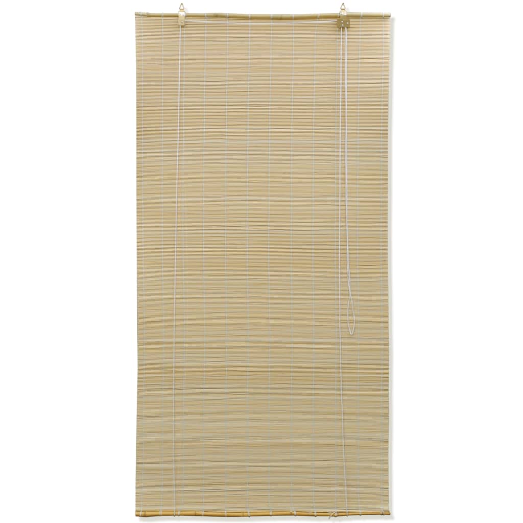 Vidaxl rolgordijn 140x220 cm bamboe naturel