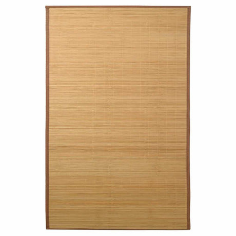 Vidaxl tapijt 100x160 cm bamboe bruin