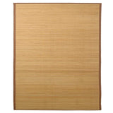 Vidaxl tapijt 160x230 cm bamboe bruin