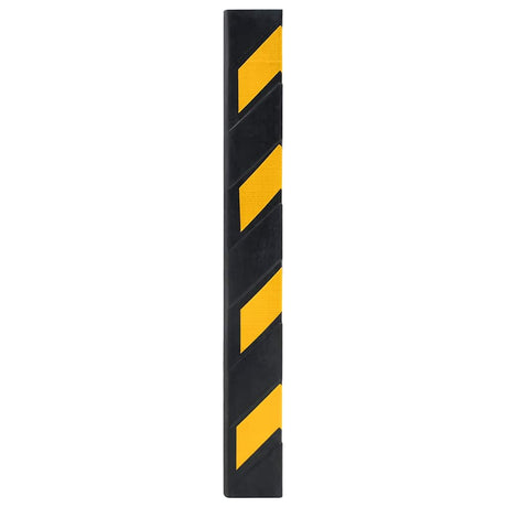 Vidaxl hoekbeschermers reflecterend 80 cm rubber 10 st