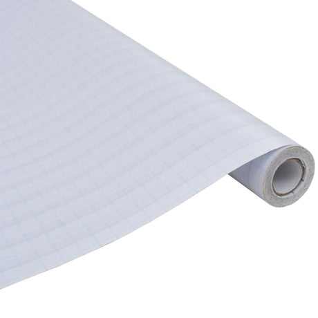 Vidaxl raamfolie strepenpatroon mat 0,9x5 m pvc