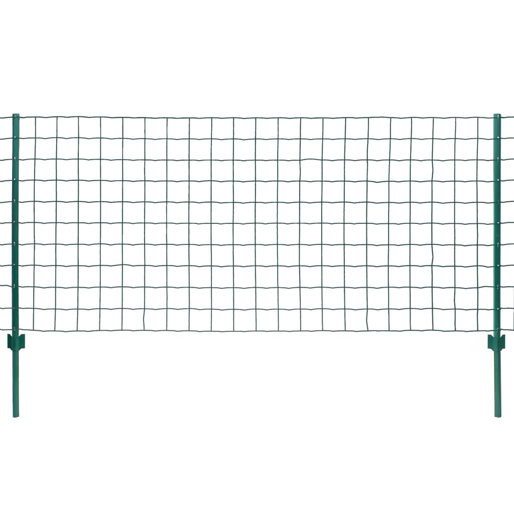 Vidaxl HEK 20x0.8 m de acero verde