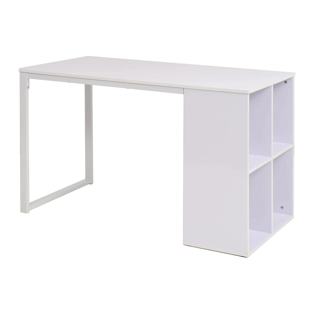 Vidaxl schrijftafel 120x60x75 cm wit