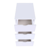 Vidaxl ladekast 33x45x60 cm wit