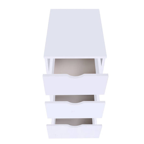 Vidaxl ladekast 33x45x60 cm wit