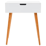 Vidaxl kaptafel met spiegel 60x40x75 cm mdf
