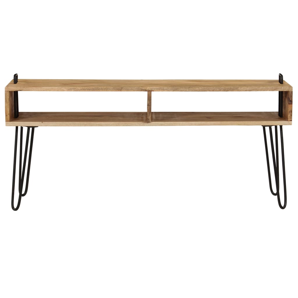 Vidaxl tv-meubel 110x35x45 cm massief mangohout