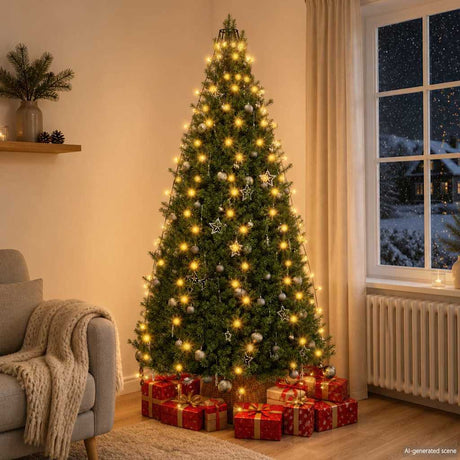 Vidaxl kerstboomverlichting met 210 led's net 210 cm