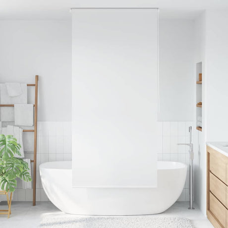 Vidaxl rolgordijn voor douche 80x240 cm wit