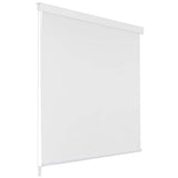 Vidaxl rullo cieco per doccia 100x240 cm bianco