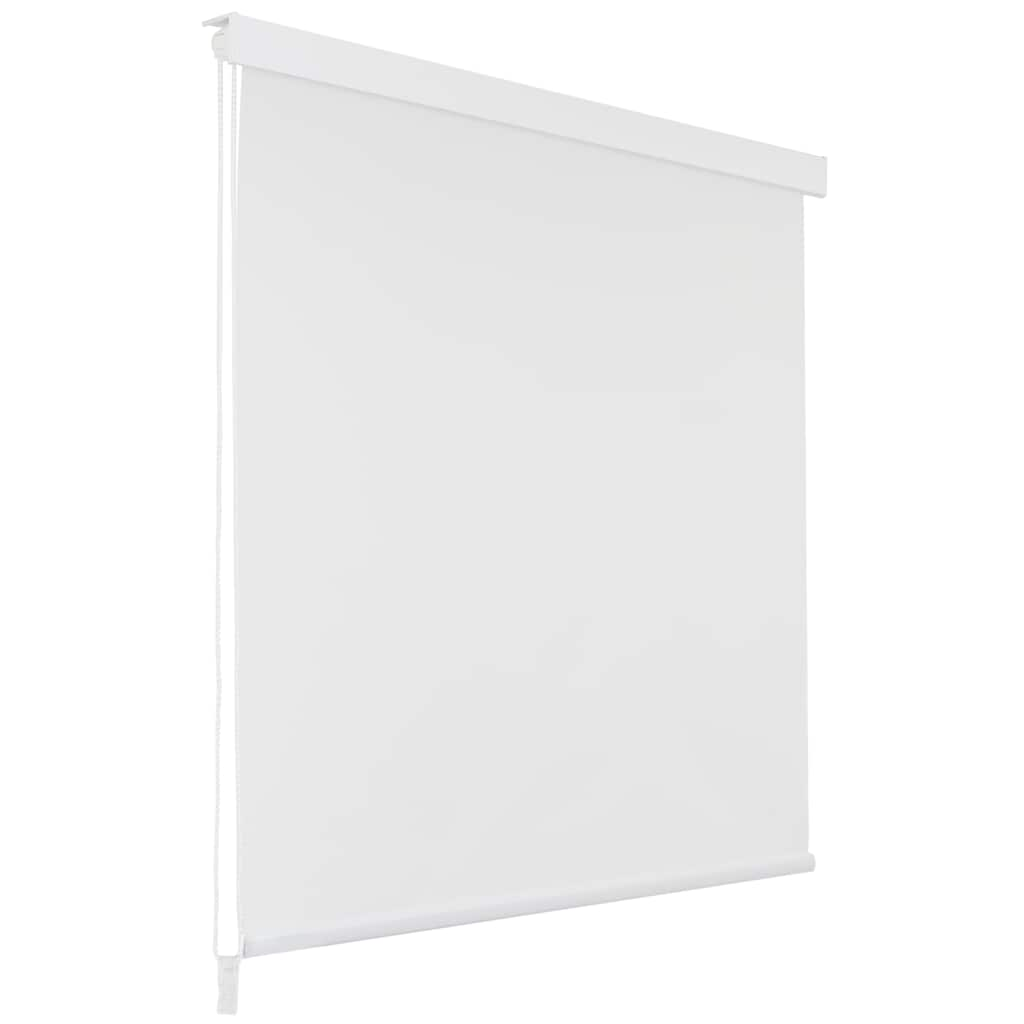 Vidaxl Roller Blind para la ducha 120x240 cm blanco