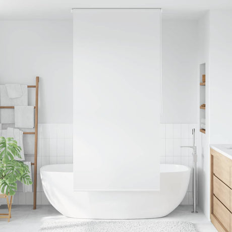 Vidaxl rolgordijn voor douche 120x240 cm wit