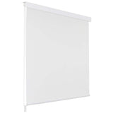 Vidaxl rullo cieco per doccia 140x240 cm bianco