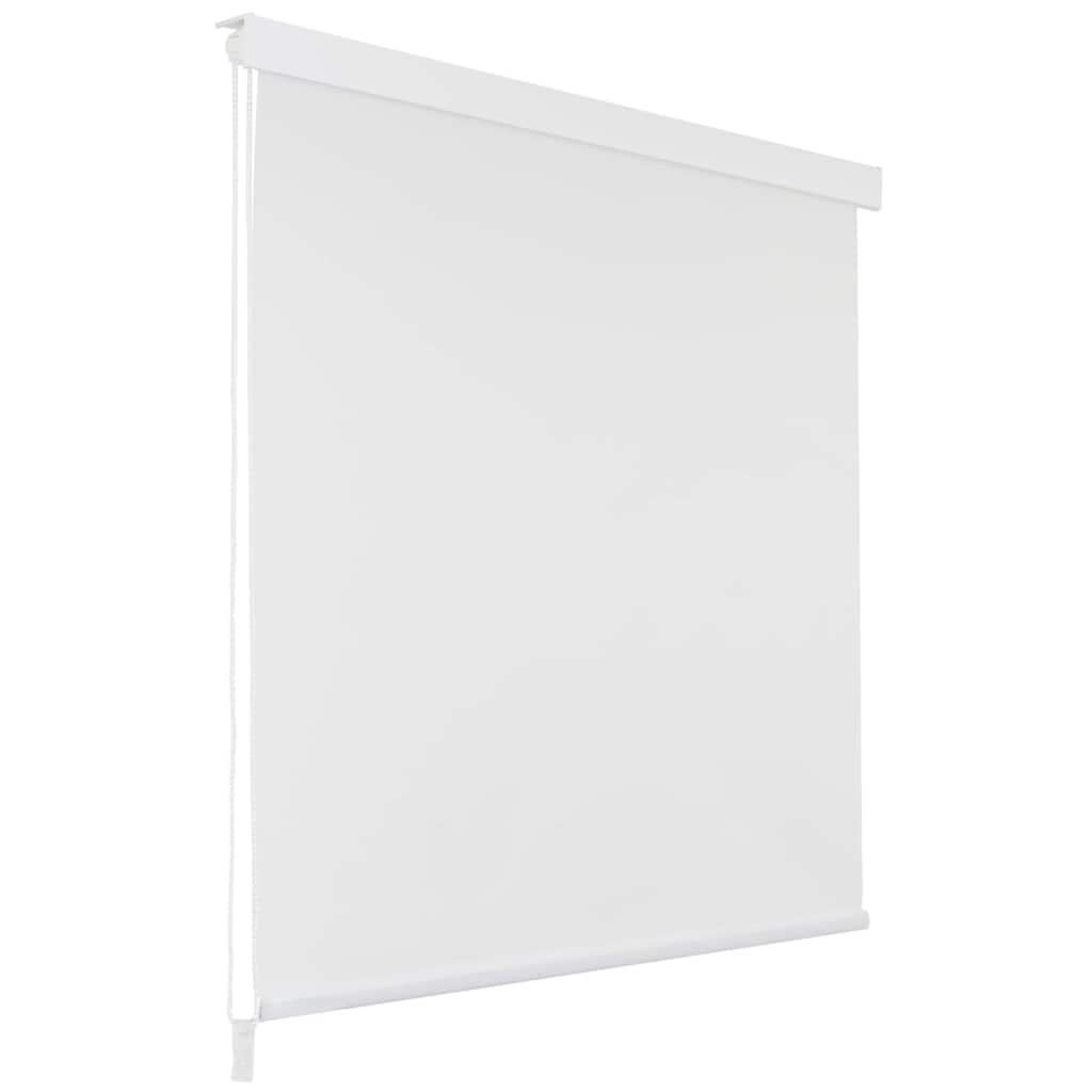 Vidaxl Roller Blind für Dusche 160x240 cm Weiß