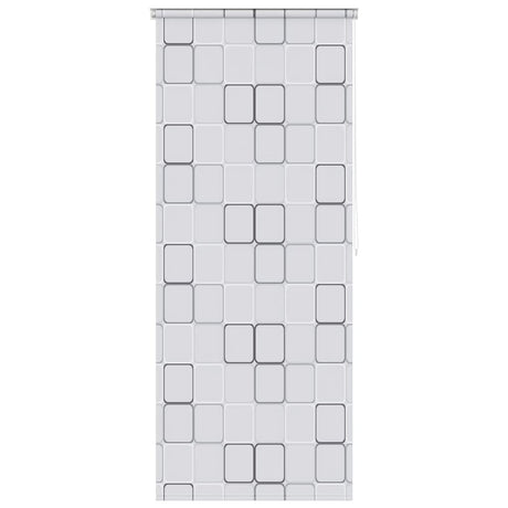 Vidaxl rolgordijn voor douche 80x240 cm vierkant