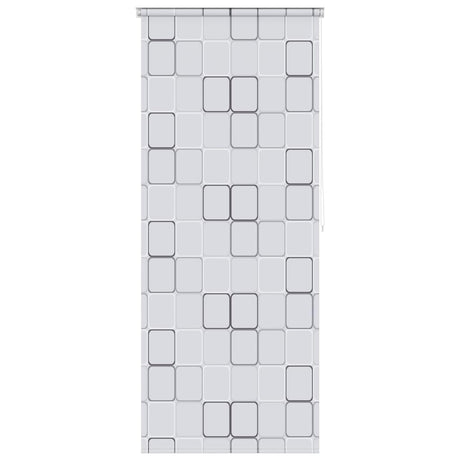 Vidaxl rolgordijn voor douche 100x240 cm vierkant