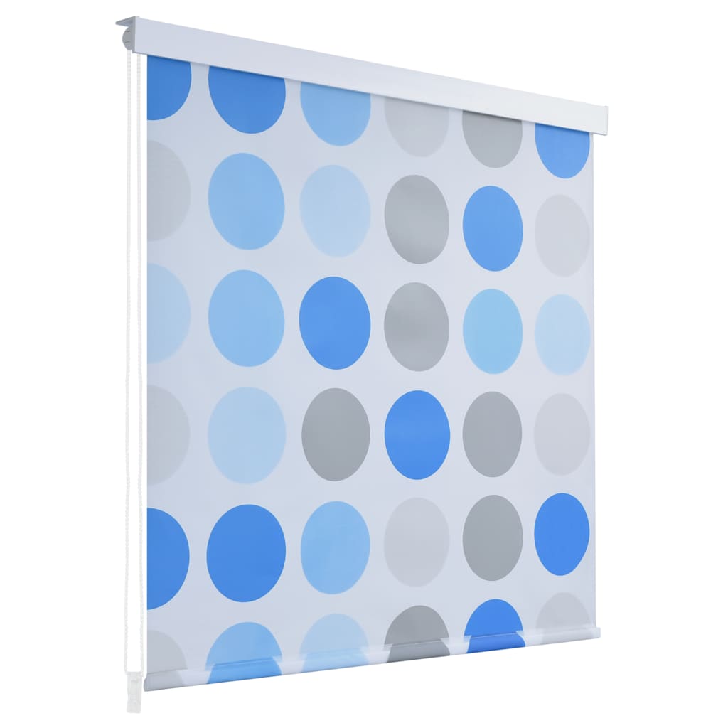 Vidaxl Roller blind for shower 80x240 cm circle