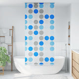 Vidaxl rolgordijn voor douche 120x240 cm cirkel