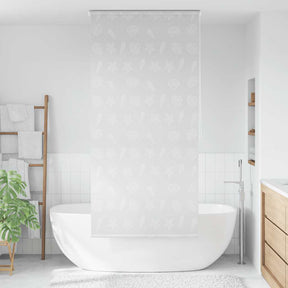 Vidaxl rolgordijn voor douche 80x240 cm zeester