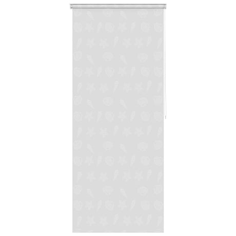 Vidaxl rolgordijn voor douche 100x240 cm zeester