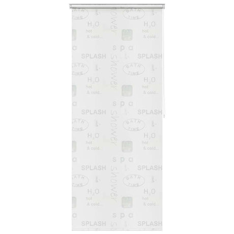 Vidaxl rolgordijn voor douche 80x240 cm splash