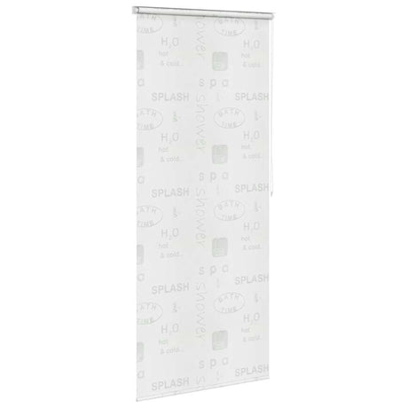 Vidaxl rolgordijn voor douche 100x240 cm splash