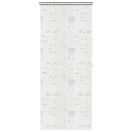 Vidaxl rolgordijn voor douche 120x240 cm splash