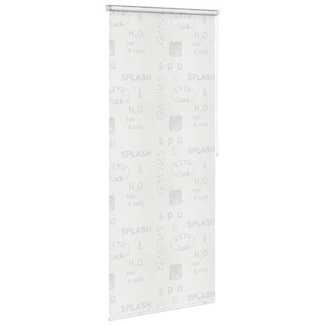 Vidaxl rolgordijn voor douche 120x240 cm splash