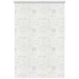 Vidaxl rolgordijn voor douche 140x240 cm splash