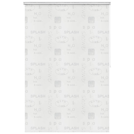 Vidaxl rolgordijn voor douche 140x240 cm splash