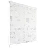 Vidaxl rullo cieco per doccia 160x240 cm splash