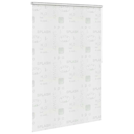 Vidaxl rolgordijn voor douche 160x240 cm splash