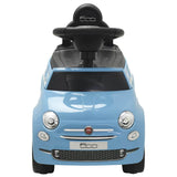 Vidaxl Walking Car Fiat 500 Blue